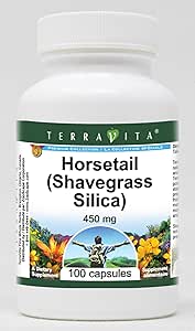 Horsetail (Shavegrass Silica) - 450 mg (100 cápsulas, ZIN: 511334) - 3 Pack