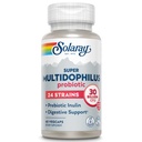 SOLARAY Super Multidófilo 24 Strain Probiótico TENIDO 30 Billones CFU TENIDO Gut sano TENIDO 30 Serv ANTE 60 Enteric VegCaps