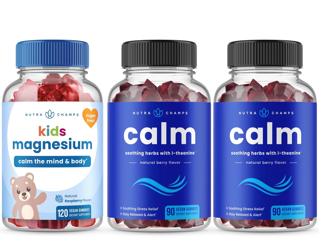 NutraChamps Calm Gummies for The Whole Family