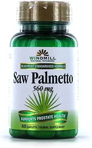Herbales Windmill vio palmetto 320 mg suplemento dietético caplets - 60 ea