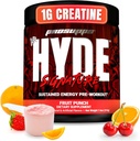 PROSUPPS Mr. Hyde Signature Pre Workout Powder with Creatine, Beta Alanine &amp; Caffeine - Performance, Energy & Endurance - Clean Fitness &amp; Gym Supplements for Men &amp; Women (Fruit Punch, 30 Servings)