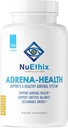 NuEthix Formulations Adrena-Health Suplemento dietético, Apoyo Cortisol Health, Energy Levels, Mood Moderation, Adrenal Support Supplements for Women &amp; Men, Fatigue Supplement - 120 Capsules