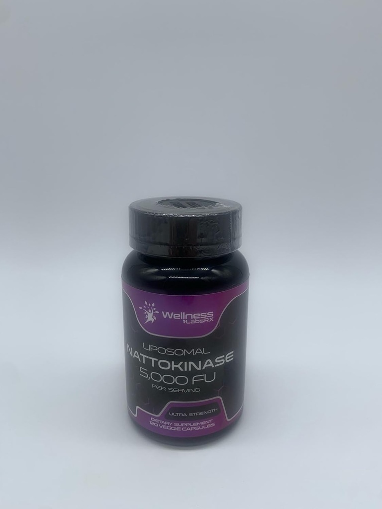 Nattokinase Supplement Capsules - 5000 FU - Enzymes from Pure Japanese Natto Extract, Heart and Immune Support