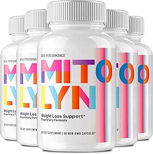 Mitolyn Weight Loss Pills, Mitolyn Reseñas Avanzadas Fórmula - Mitolyn Capsules Suplemento dietético para máxima fuerza, All Natural Keto Pills, Mitolyn Capsules, Mito lyn Pills Reseñas (5 Pack)