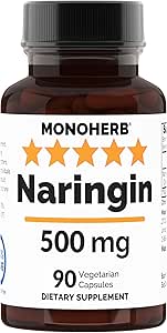 Naringin 500 mg - 90 cápsulas de veg - 90 piezas
