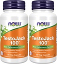 AHORA Suplementos, TestoJackTM 100 con LJ100®, un Potent Standardized Extract of Tongkat Ali (Eurycoma longifolia), Tribulus y ZMA®, 60 Veg Capsules (Pack of 2)