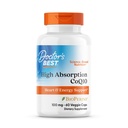 Doctor's BEST High Absorption CoQ10 with BioPerine Supplement - Coenzyme Q10 Caps for Heart Health & Antioxidant Support, Naturally Fermented CoQ10 100mg for Women & Men, Non GMO - 60 Veg Capsules