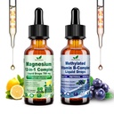 Energy & Calm Balance Bundle: Magnesium Complex & Methyl B Drops