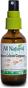 Nano Colloidal Copper Colloidal Minerals Supplement Colloidal Copper Liquid Copper Mineral 2oz 240ppm Bottle Kosher Certified all natural colloidal Copper for Adults, Men, Women, Kids