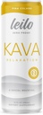 LEILO ← Kava Powered Pina Colada Mocktail Bebida  víspera 12-Pack - Libre de Azúcar &amp; Relajación Funcional Soporte Silencio 12 fl oz Cans (Pack of 12)