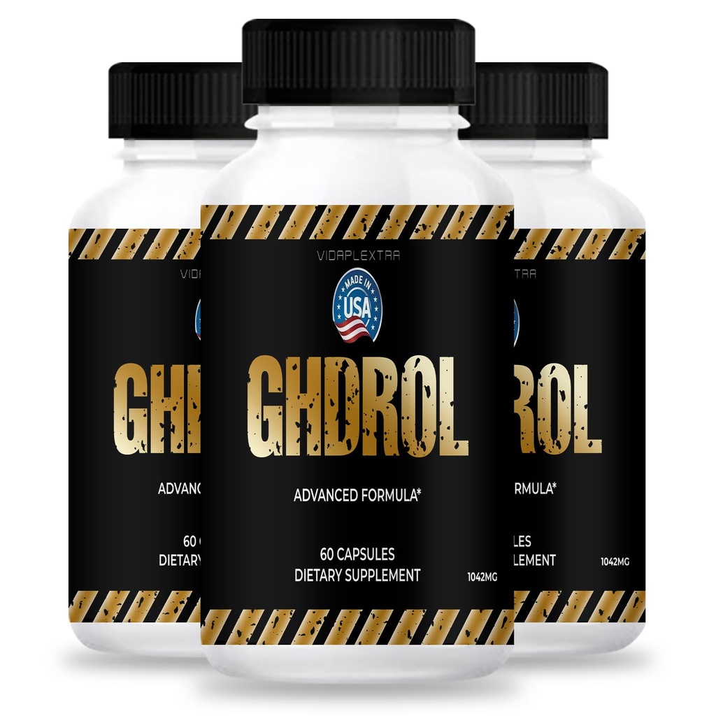 GHDROL - GHDROL Capsules (3 Pack, 180 Capsules)