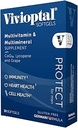 Vivioptal para Hombres, 30 cápsulas, CoQ10, Lycopene & Resveratrol, Multivitamin & Multimineral, Gluten Free, German Formula