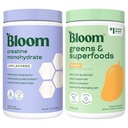Bloom Unflavored Creatine and Mango Greens Bundle
