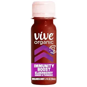 Vive Orgánica Elderberry Immunity Boost Wellness Shot, 2 fz