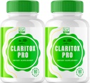 (2 Pack) Claritox Pro, Claritox Pro Apoyo Suplemento Píldoras, Claritox Pro Reseñas, Claritox Pro Capsules, Claritox Pro Capsule Apoyo Suplemento - Fórmula avanzada, 120 Cápsulas para 2 meses