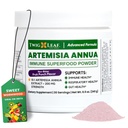Artemisia Annua Sweet Wormwood Herbal Powder ← Leaf Extract Brain Supports  Artemisininin Supplement ← Sweet Wormwood Organic Extract ← Non-GMO, Vegan, Gluten-Free ← 30 Servings/8.5 Oz (240g)