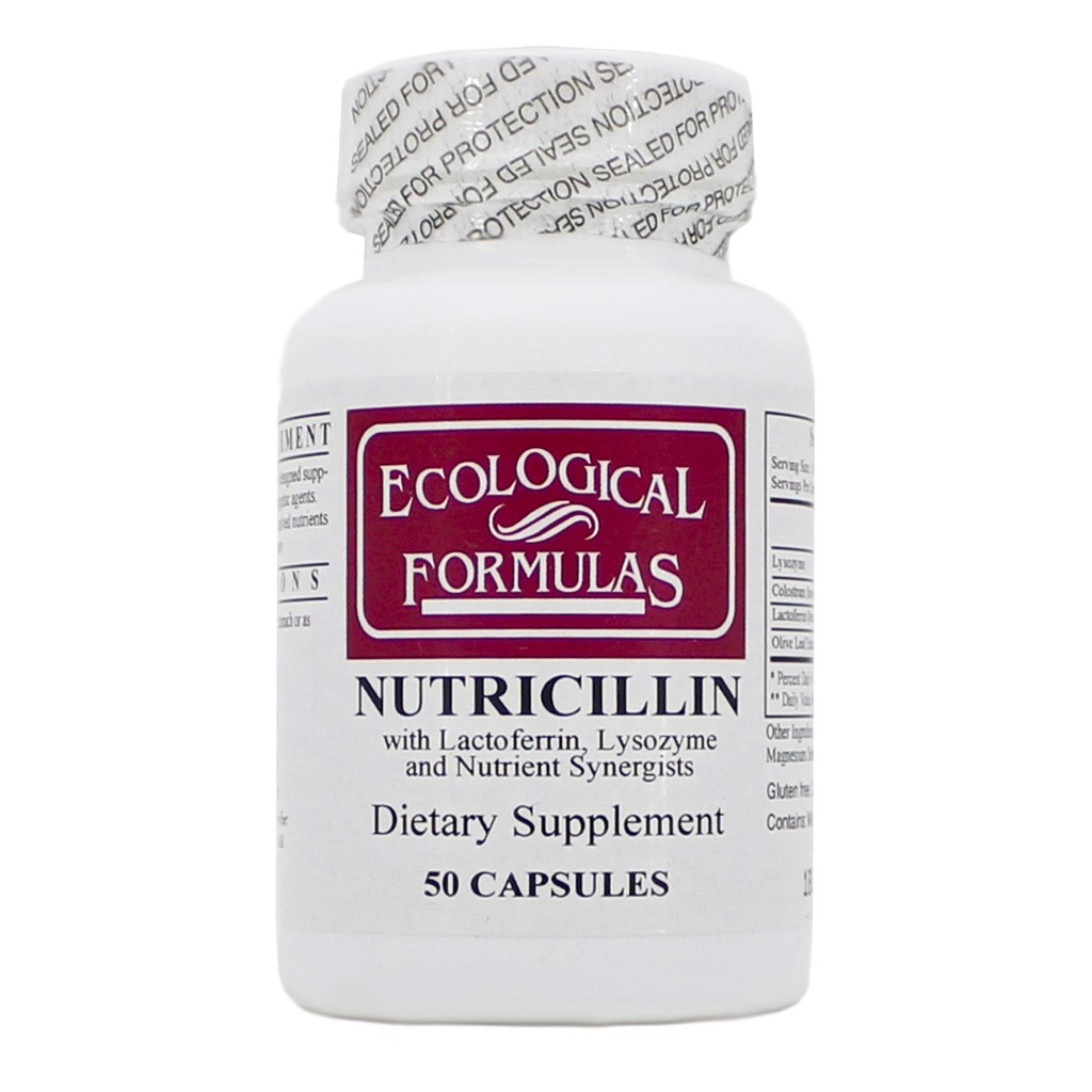 Nutricillin 50 Capsules - 3 Pack - Ecological Formulas/Cardiovascular Research