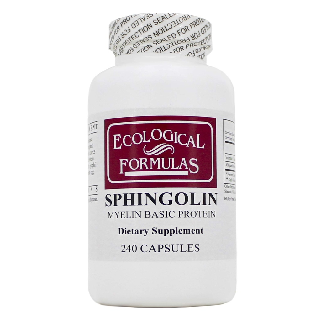 Sphingolin 240 Capsules - 2 Pack - Ecological Formulas/Cardiovascular Research