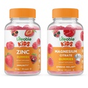 Niños de Magnesio Lifeable + niños Zinc, Gummies Bundle - Gran Tasting, Suplemento de Vitamina, Gluten Gratis, GMO Gratis, Chewable Gummy