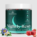 Deep Sleep Gummies - Fall Asleep Fast. Wake up Clear | Nightly Reset Gummies for Adults