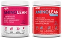 RSP NUTRITION AminoLean Pre Workout Energy (Fruit Punch 30 Servings) con AminoLean Recovery Post Workout Boost (Tropical Island Punch 30 Servimientos)