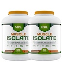 Muscle Isolate Protein, 5 pounds - 2 Pack (Chocolate)