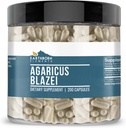 Elementos terrestres Agaricus Blazei 200 Capsules, Puro ' Undiluted, No Additives