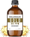 Solución de oro frío, 50 PPM, 500ml, alta pureza 99.99%