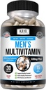 Kaya Naturals Multivitamina para Hombres - Multivitamina de la próstata masculina - Suplemento diario multi mineral - Píldoras para hombres - Soportes Prostata saludable - Vitaminas para Hombres - 30 cápsulas vegetarianas