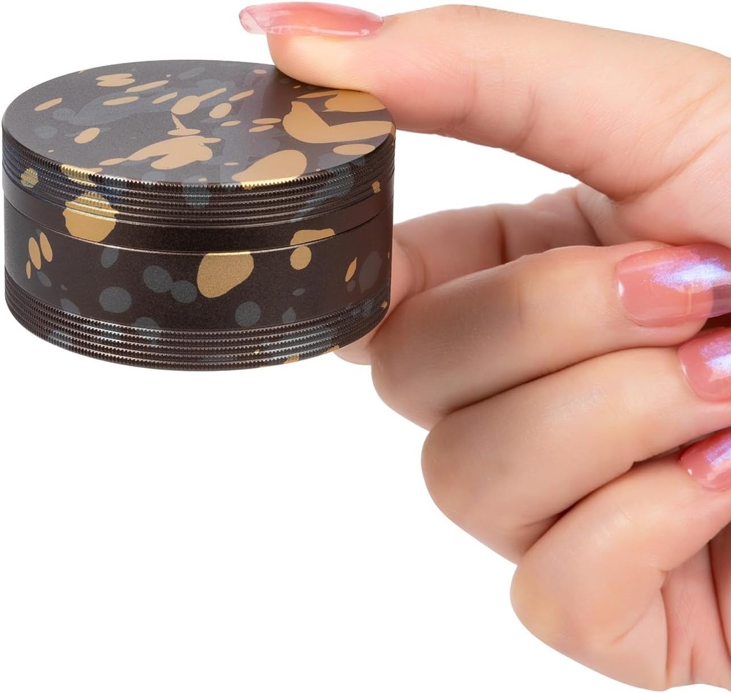 Portable Pill Box Pill Funda - Contenedor de Píldora impermeable de metal, Organizador de Píldora de Viajes para la Púrpura de bolsillo, Sostén de Medicina diaria única para vitamina, aceite de pescado, suplemento, tamaño mediano