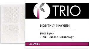 Trio Mensual Mayhem Patches - Suplementos de Defensa de Cáncer