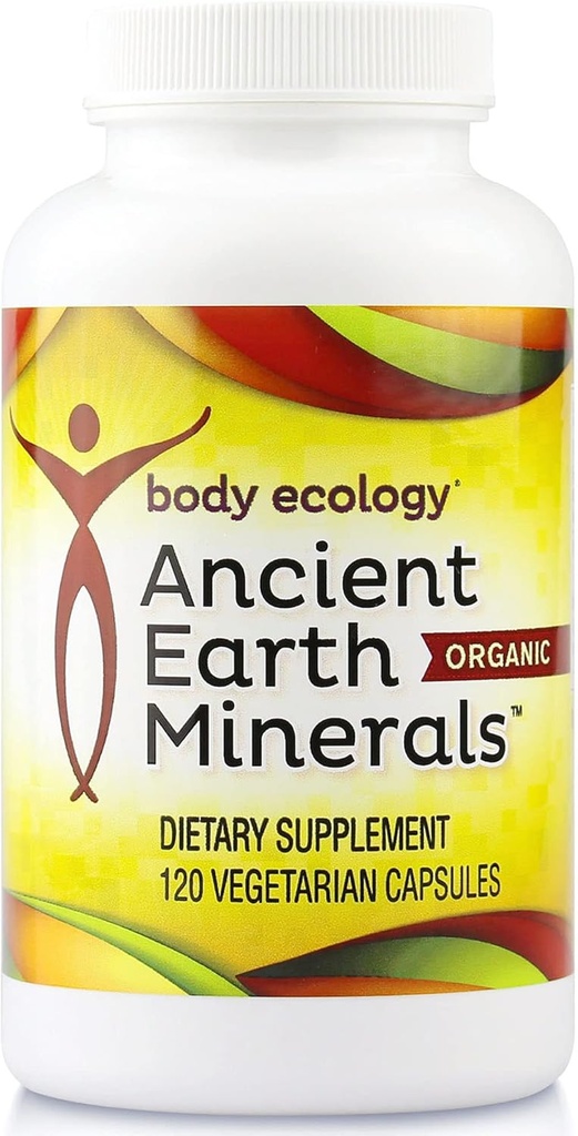 Ecología Corporal Antiguos Minerales de la Tierra TENIDO 100% Trace Mineral Derivado Suplemento Substancia Construye Inmunity Vida Promueve Detoxificación Silencio No-GMO TEN 120 Conde Vegetariano