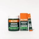 Verdes impermeables, 8.4 onzas, Daily Greens Powder for Daily Wellness, 35 Superfoods, y 15 Conde Greens Packets Bundle