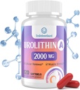 Urolithin Un suplemento 2000 mg para hombres mujeres - 120 Softgels (1 botella)