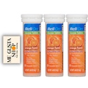 Glucose Tablets Relion Orange Flavor, 10 Ct Each Pack of 3 + Me Gustas Sticker