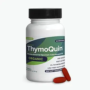 Organic Cold-Pressed Black Seed Oil Capsules for Skin, Joint, Metabolic & Immune Health | USP-Grade Pure Nigella Sativa with 3% Thymoquinone | Non-GMO Black Cumin Seed Oil, 60 Softgel