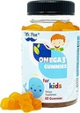 60 Gummies TENIDO 2 Meses Suministros ANTE Tasty Orange Flavor TENIDO 4+ Años TENGA-3 con EPA & DHA, Omega 3 para niños, Omega 3 Gummies, Fish Oil Gummies, Omega-3 Fatty Acids Gummies