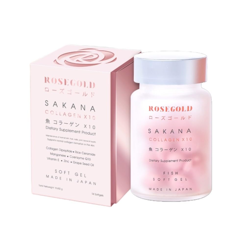 Rosegold SAKANA Collagen x 10