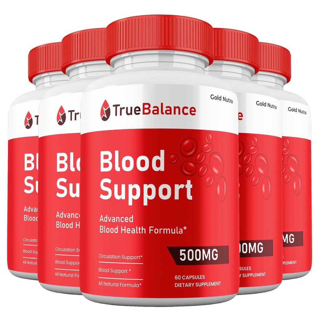 True Balance Capsules, Premium All Natural Ingredients, Maximum Strength Pills True Balance Supplement (5 Pack)