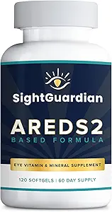 Suplemento Vitamina-Mineral Ojo Basado en AREDS2 (120 ct. 60 Day Supply) - Suplemento Basado en AREDS2 para Ojos - Fórmula baja de zinc - Suplemento de Visión Ocular y Vitamina
