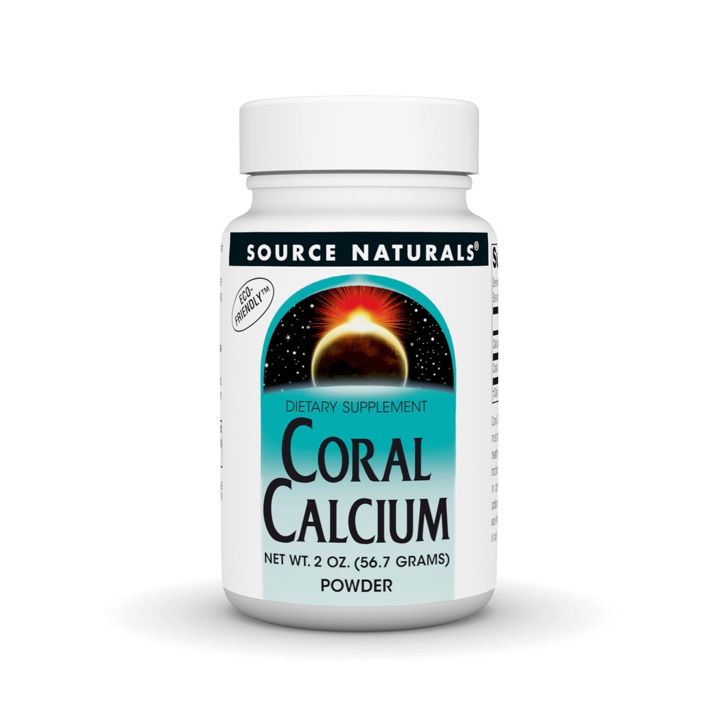 Source Naturals Coral Calcium Powder, 2 Ounce Powder