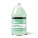 Clean Revolution Liquid Gel Hand Sanitizer, 128 Fl. Oz Refill Supply Container| Eliminates 99.9% of Germs | Gentle & Aloe Enriched | 70% USP Medical Grade Ethanol, Medical Facility Compliant
