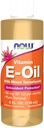 AHORA Alimentos Suplementos, Vitamina Natural E-Oil (D-Alpha Tocopherol) más Tocoferoles mixtos, Protección Antioxidante*, 4-Once