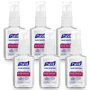 Purell Prime Defense Advanced Hand Sanitizer, Fragrance Free, Our Maximum Strength Formula, 2 fl oz Travel-Size Pump Bottles (Pack of 6) - 3299-04-EC