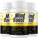 IDEAL PERFORMANCE Mind Boost Capsules, MindBoost Pills Reviews (3 Pack)