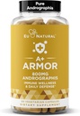 A+ Armor Andrographis Puro 800 Mg – Función del sistema inmunológico saludable, bienestar físico, fuerza potencial para la protección estacional – Full-Spectrum & Standardized – 60 cápsulas suaves veganos