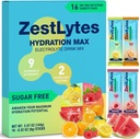 Salty Fruit Flavor Powder Packets, Electrolyte Powder Drink Mix, Liquid Everyday IV Drink Mix for Rehydration Max ← Sugar Free TEN 9 Vitaminas &amp; Nutrients TEN 2 Factores de hidratación TEN 16 Sticks