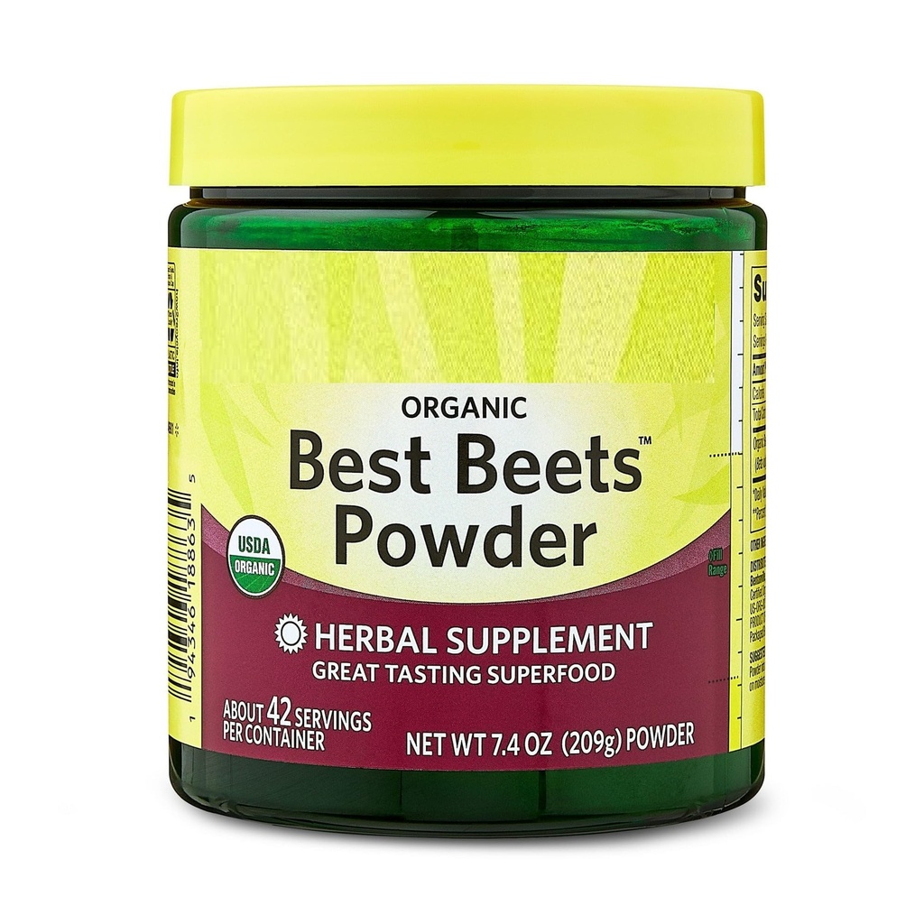 Organic Best Beet Powder, 7.4 oz + SEDLAV Sticker