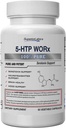 Laboratorios superiores – 5-HTP Worx - 150 mg Puro 5-HTP Plus Potent Serotonin Blend - 90 cápsulas vegetales - Amplificación de serotonina - Soporte neurotransmisor - Salud cerebral - Soporte de humor