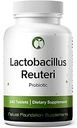 Lactobacillus Reuteri Probiotic Supplement 240 Tablets 3 Billion CFU Probiotics for Men &amp; Women Supports Intestinal Digestive & Gut Health (240, Lactobacillus Reuteri)